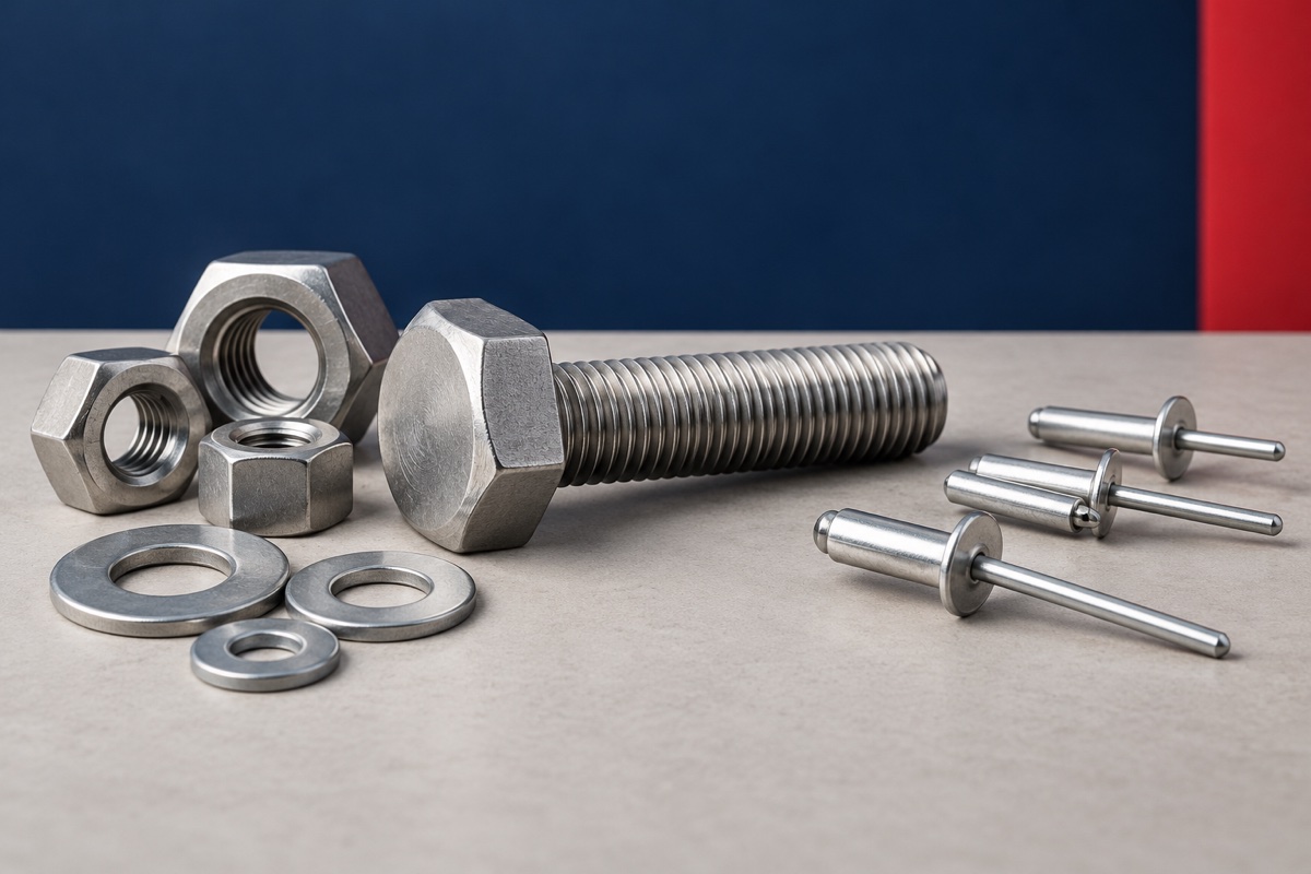 Industrial fasteners — illustrative range overview