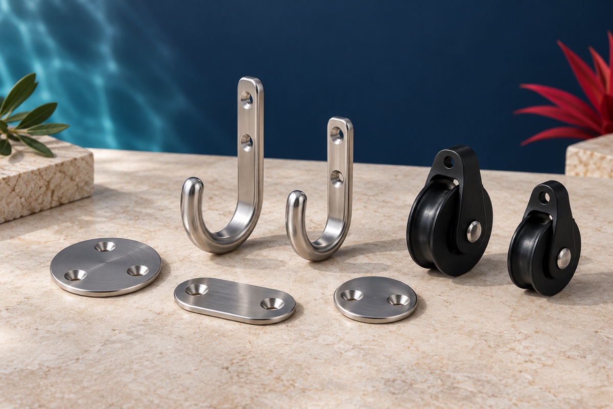 Pool accessories — studio artwork