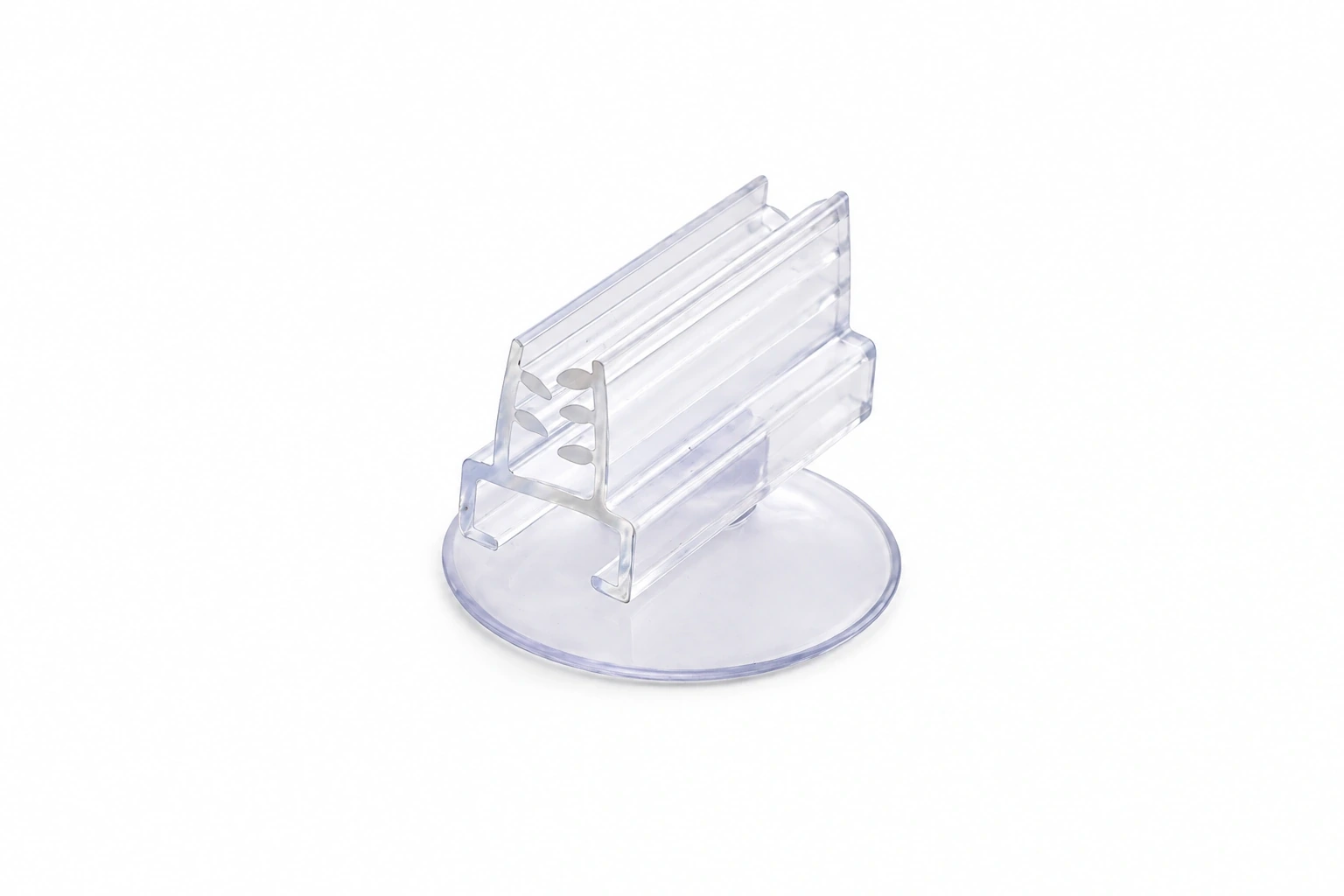 Merchandising clip (suction cup)
