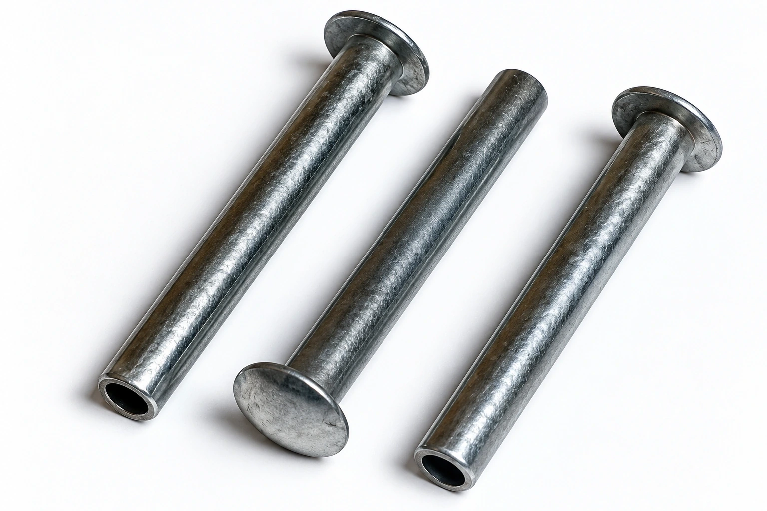 Semi tube rivets