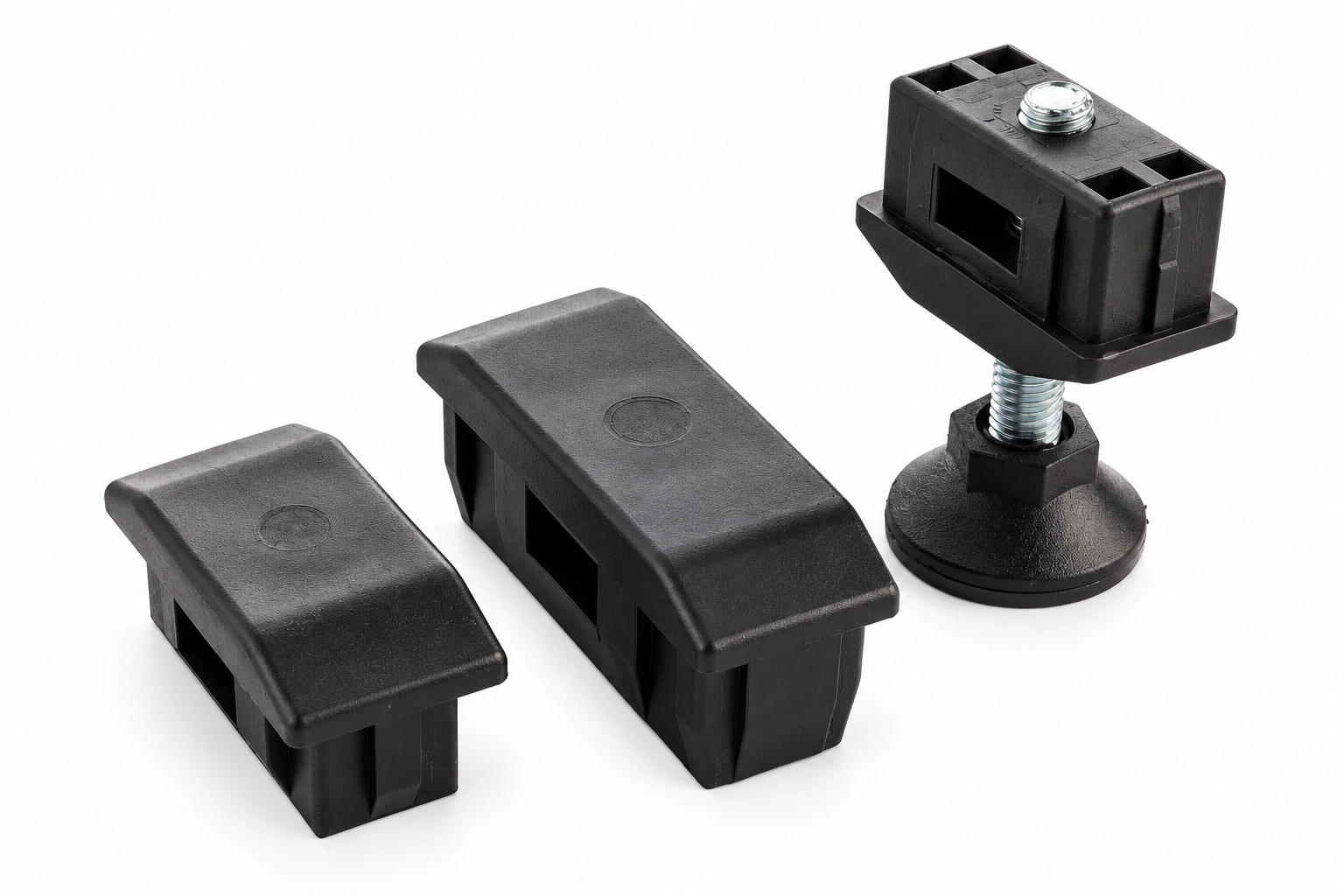 Rectangle threaded inserts