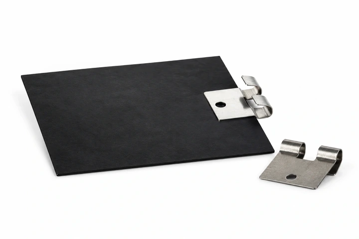 Product image of Aluminium boards with pie clips