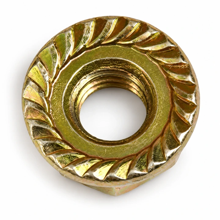Flanged nuts