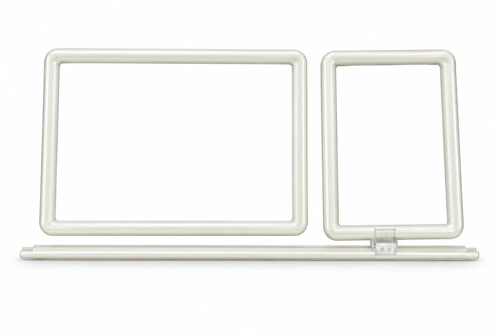 Fridge track & display frames