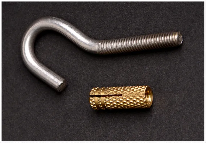 Original catalogue reference for Hook j bolt & brass drop anchor