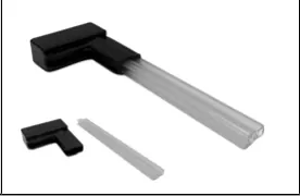 L-shape magnetic base and sign holder / Supergrip