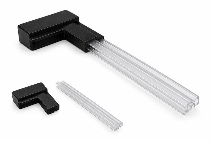 Product image of L-shape magnetic base and sign holder / Supergrip