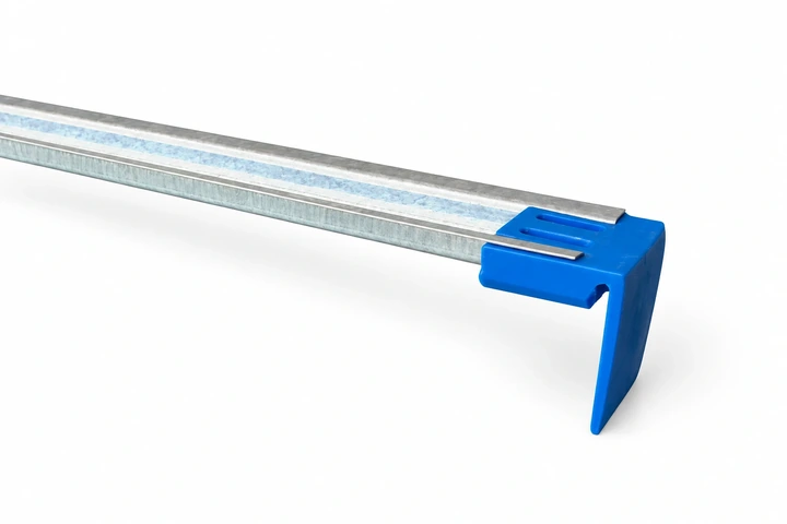Metal Shelf Bracket / Strap & End Caps