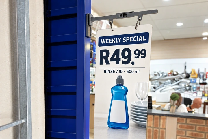 Multipurpose Hanging Aisle Divider application reference