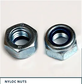 Original catalogue reference for Nyloc nuts