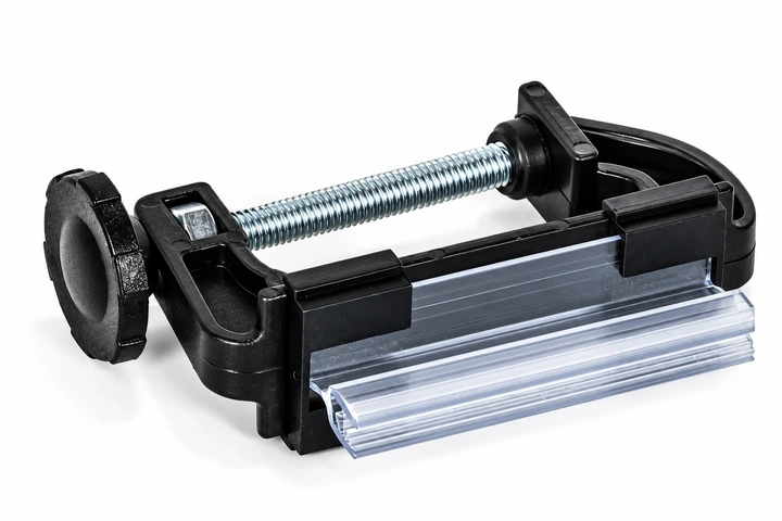 Plastic G-Clamp with Extrusion Holder