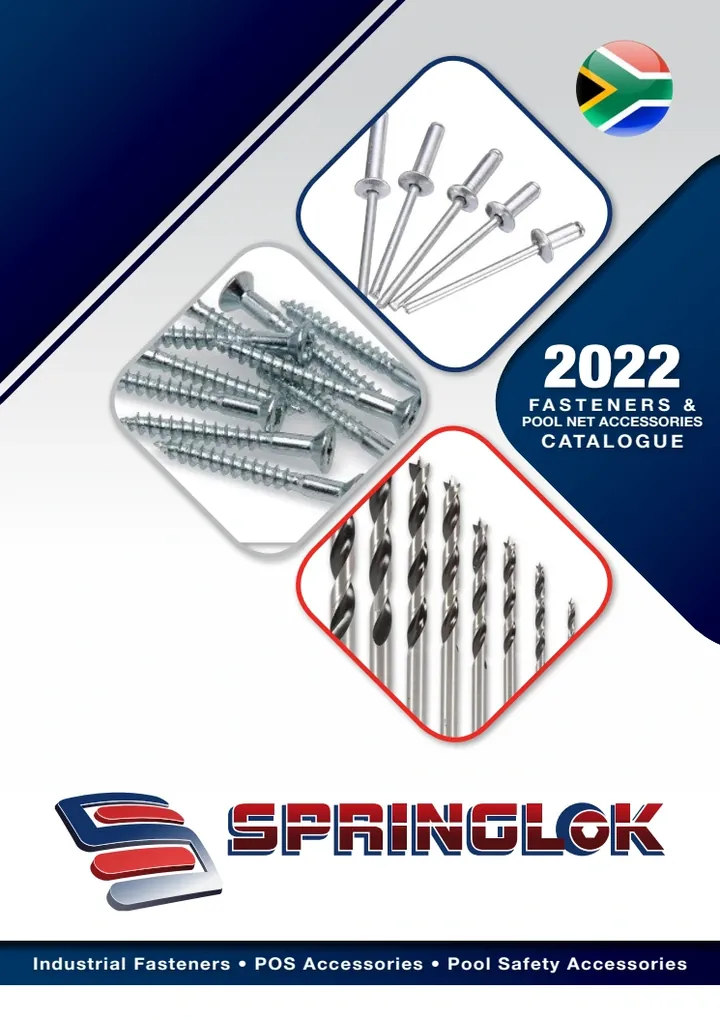 Original Springlok fastener catalogue cover for a traceable product reference