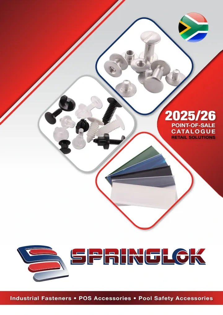 Original Springlok point-of-sale catalogue cover