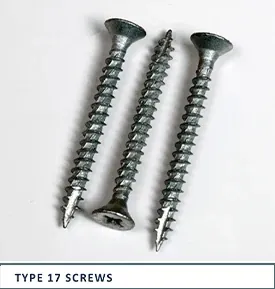 Original catalogue reference for Type 17 screw